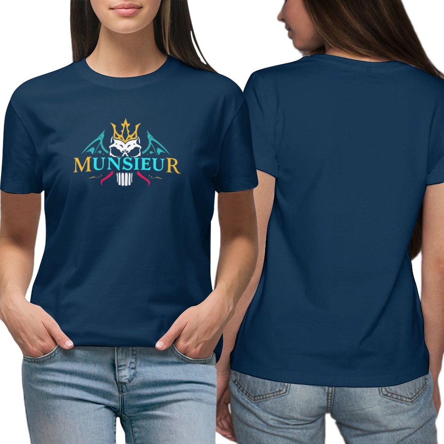 Women's Munsieur T-Shirt: Elevate Your Wardrobe with Munsieur Premium Women's T-Shirts - Munsieur