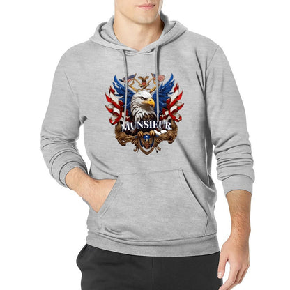 Munsieur Men's Hoodie "American Pride" Independence Day Collection 4th of July