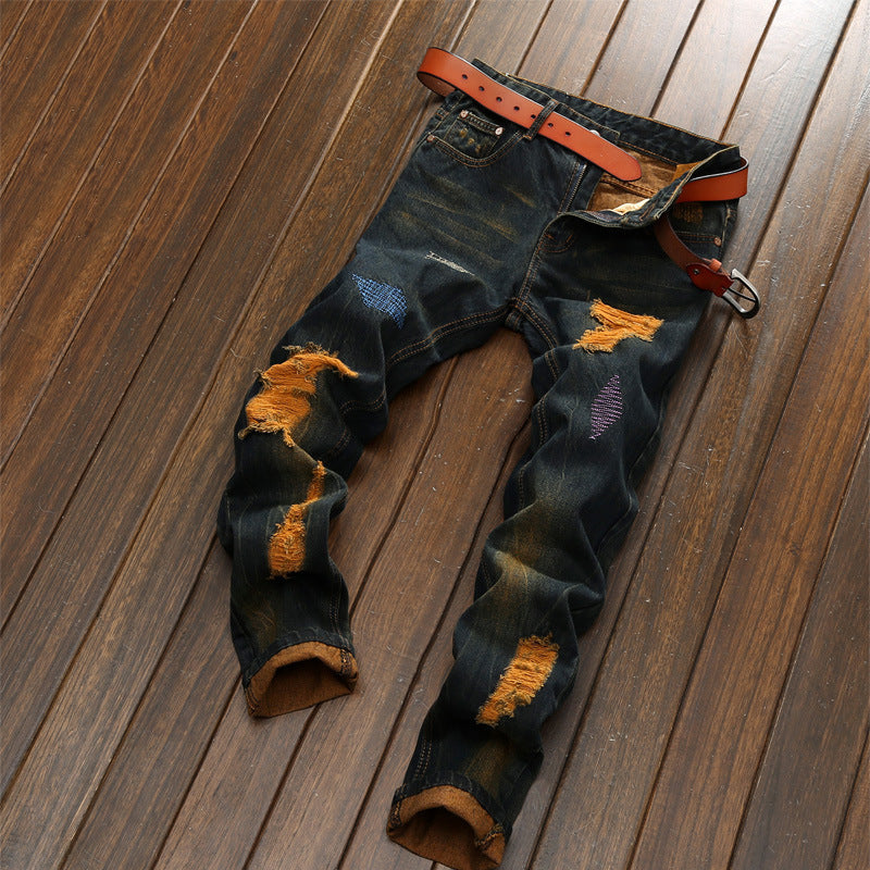 Men's Retro Fashion And Personalized Pants - Munsieur
