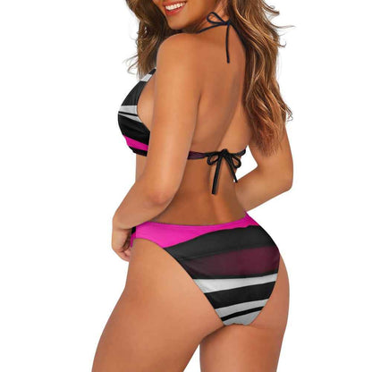 Wrapped-chest Bikini