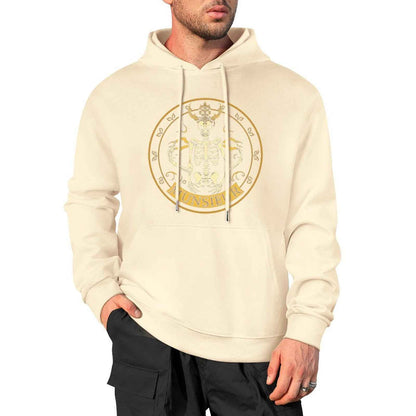 Munsieur Shadow Reaper: Luxe Skull Hoodie for Men - Munsieur
