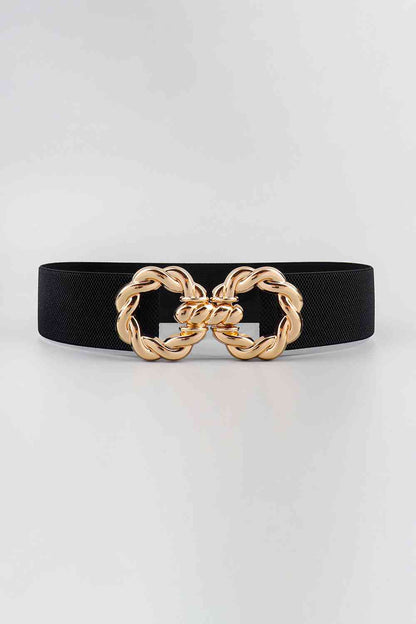 Zinc Alloy Buckle Elastic Belt - Munsieur