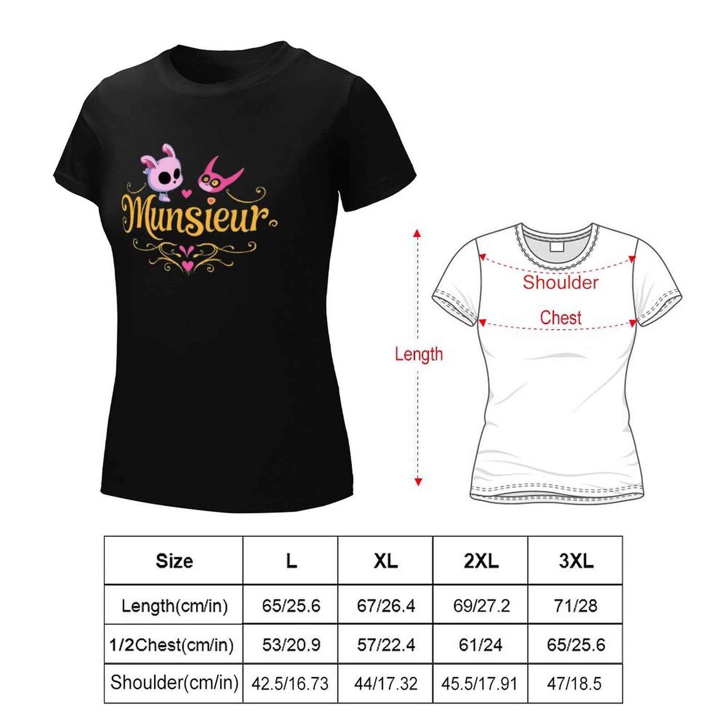 Munsieur T-Shirt for Women: Versatile, Timeless, and Ultra-Soft for Her - Munsieur