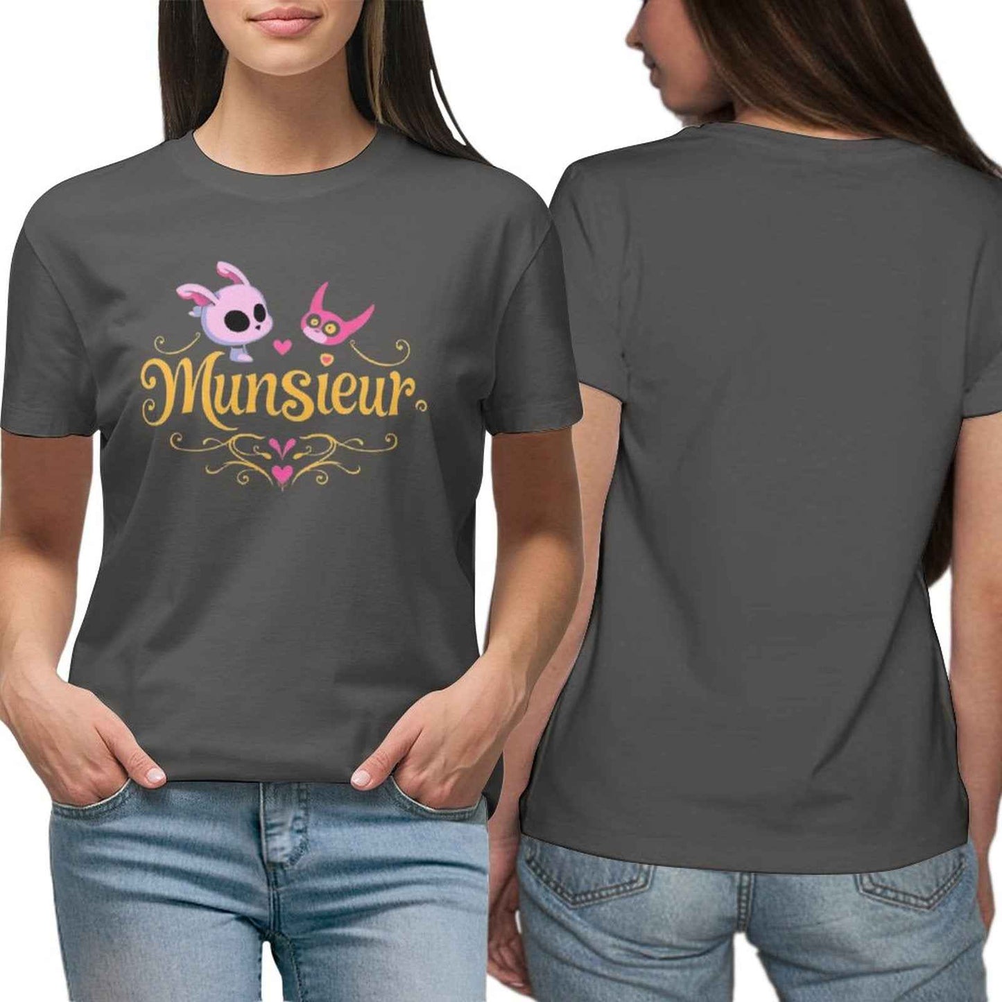Munsieur T-Shirt for Women: Versatile, Timeless, and Ultra-Soft for Her - Munsieur
