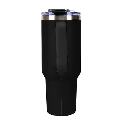 40oz Insulated Tumbler with Handle and Straw Munsieur Nurses Gift Doctors Thermos Accessories