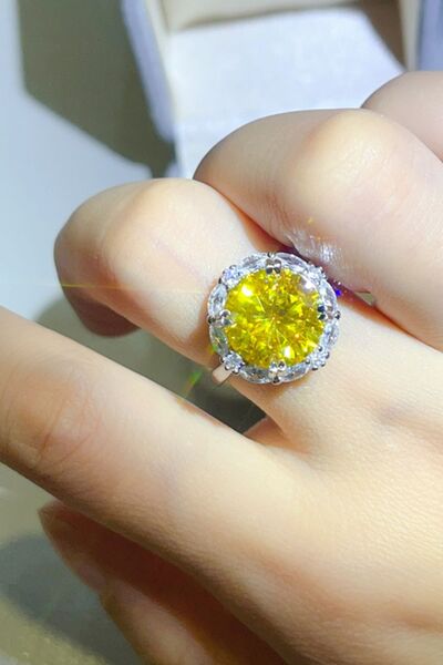 5 Carat Moissanite 925 Sterling Silver Ring - Munsieur