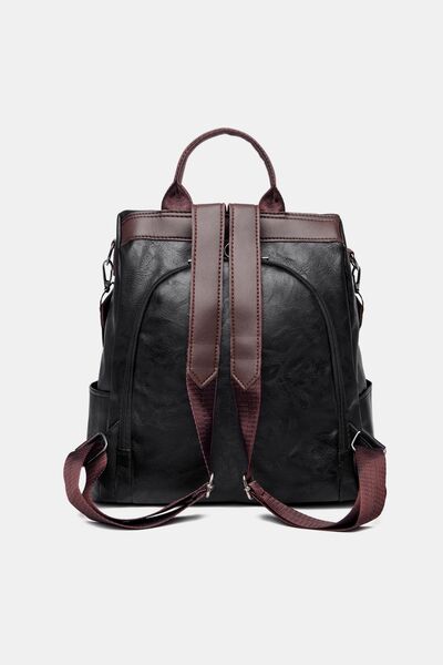 Stylish PU Leather Backpack for Everyday Adventures - Munsieur