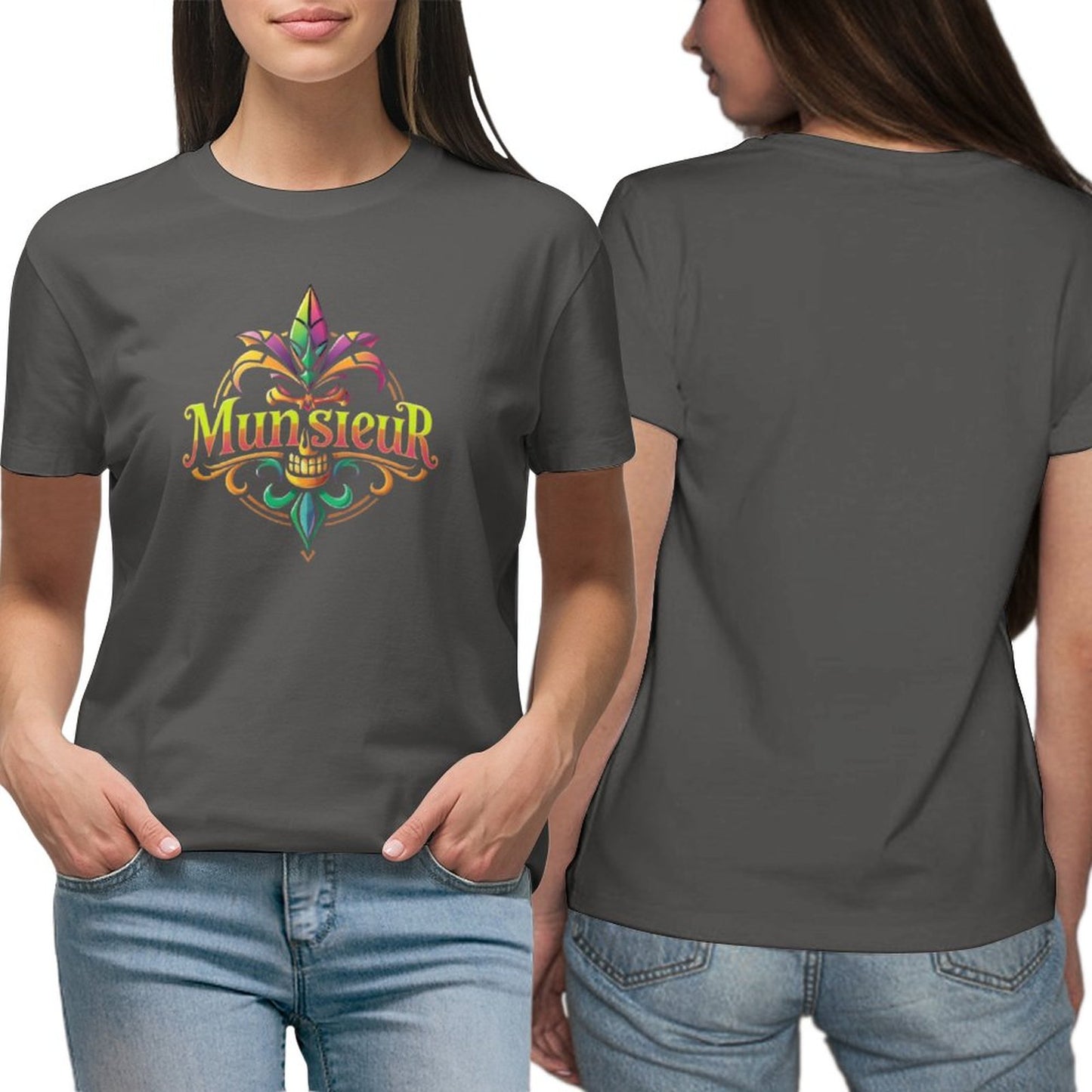 Munsieur Women's Stay Fashionable and Comfortable with Munsieur Premium Women's T-Shirts - Munsieur