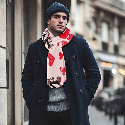 Fluffy scarf