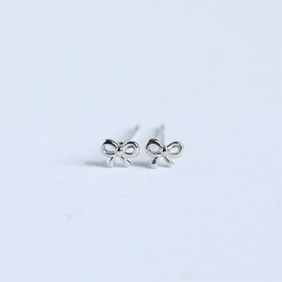 Copper Bow Stud Earrings - Munsieur