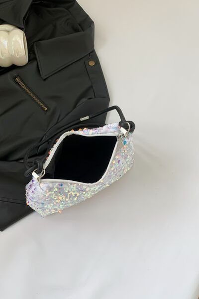 Sequin Double Strap Shoulder Bag - Munsieur