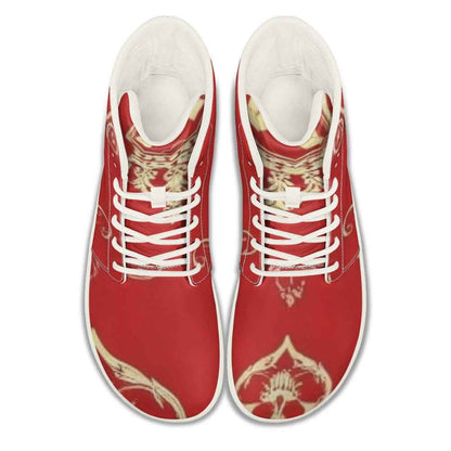 High top barefoot shoes