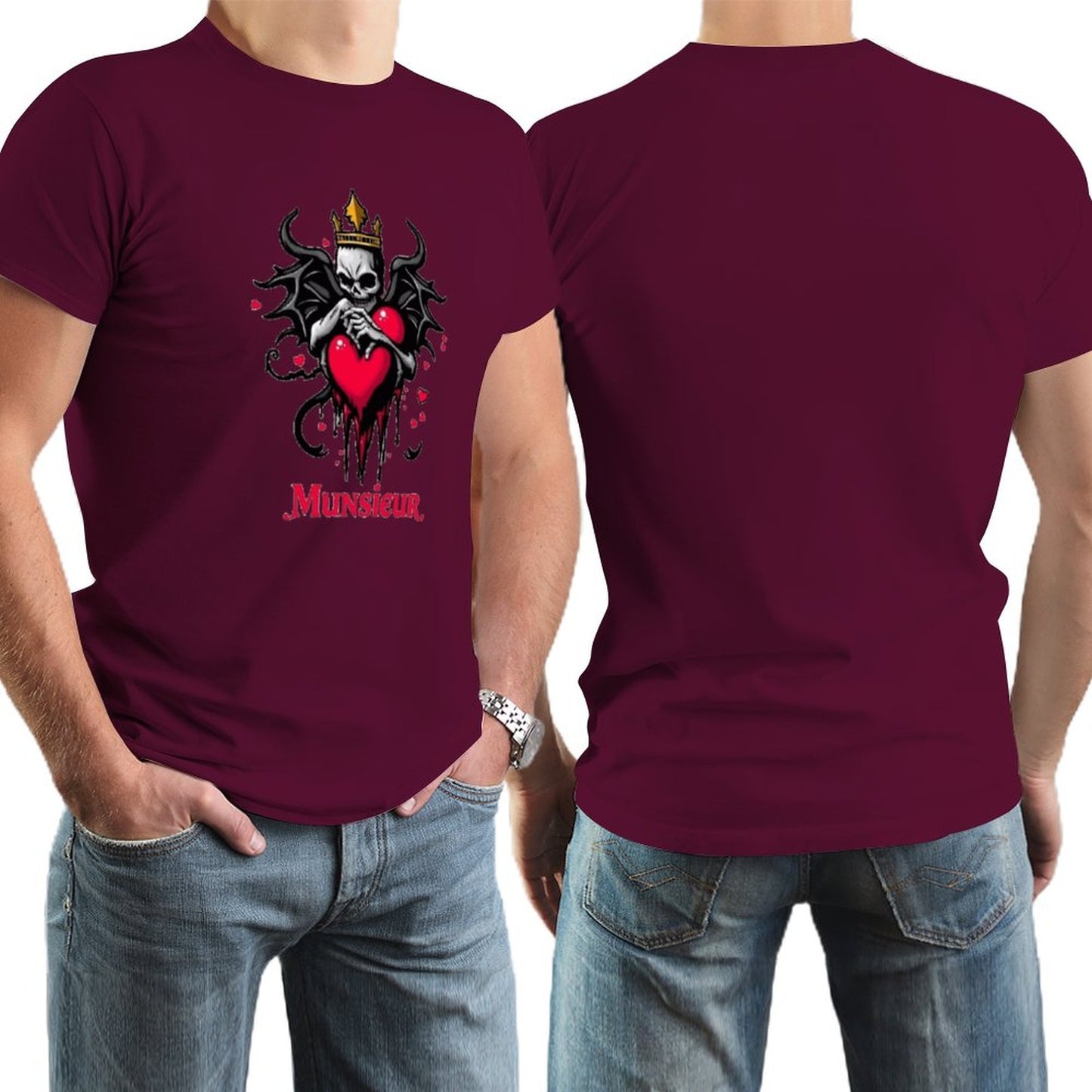 Munsieur Valentine's Day Collection "King of " Tee for Men