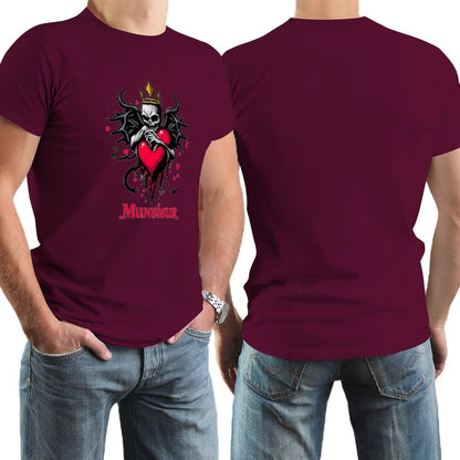 Munsieur Valentine's Day Collection "King of" Tee for Men