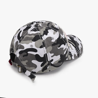 Letter Adjustable Cotton Baseball Cap - Munsieur