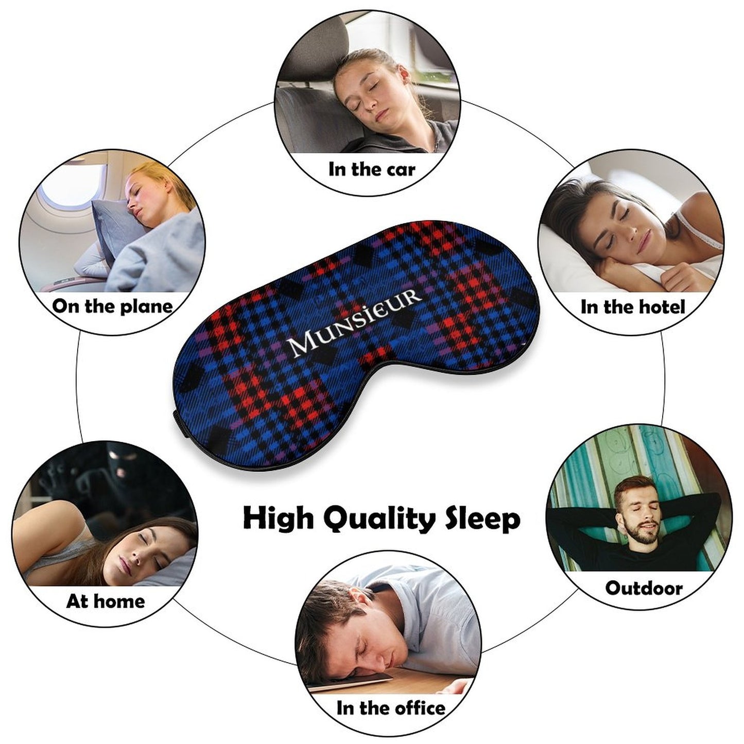 Munsieur Brand Sleeping Eye Mask Accessories