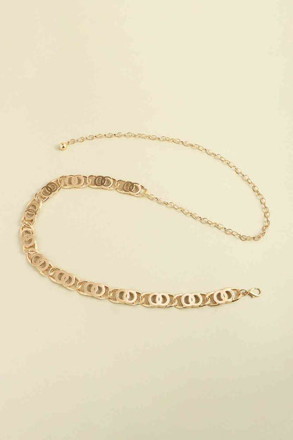 Alloy Lobster Clasp Belt - Munsieur