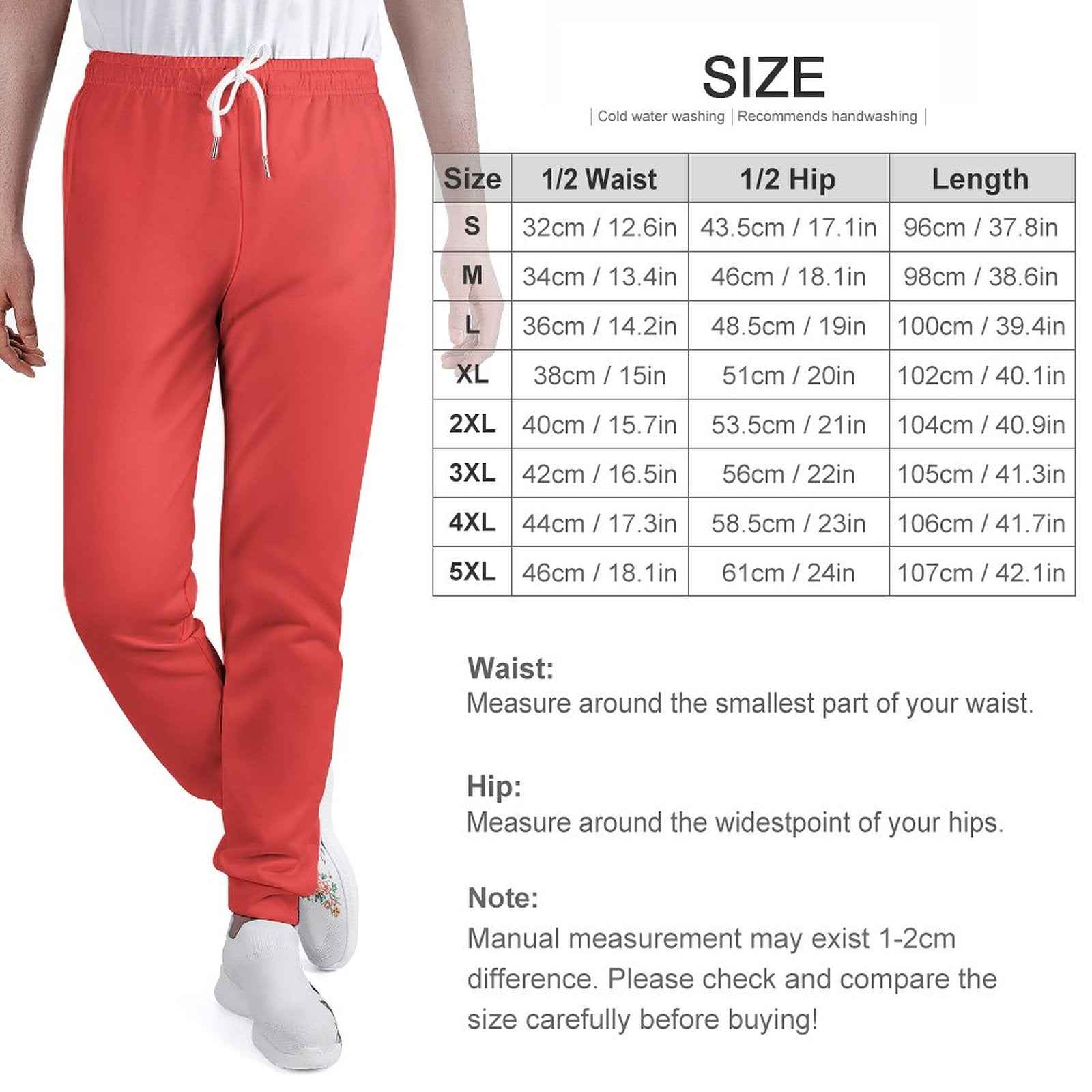 Men's Joggers Solid Color Breathable Polyester Blend