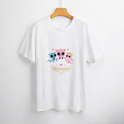 Women's Munsieur T-shirt Valentine's Day Collection "Vampire Friends" Designer Streetwear for Her