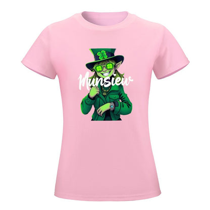 St. Patrick's Day Collection Leprechaun Mafia "Kiku" Women's T-shirt