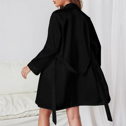Munsieur Women's Long Sleeve Women's Robe - Munsieur