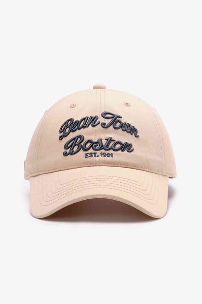 Embroidered Graphic Adjustable Baseball Cap - Munsieur