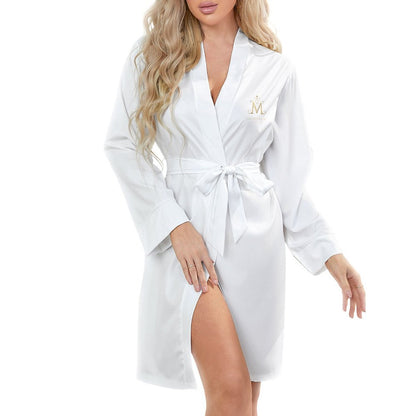 Munsieur Women's Long Sleeve Robe - Munsieur