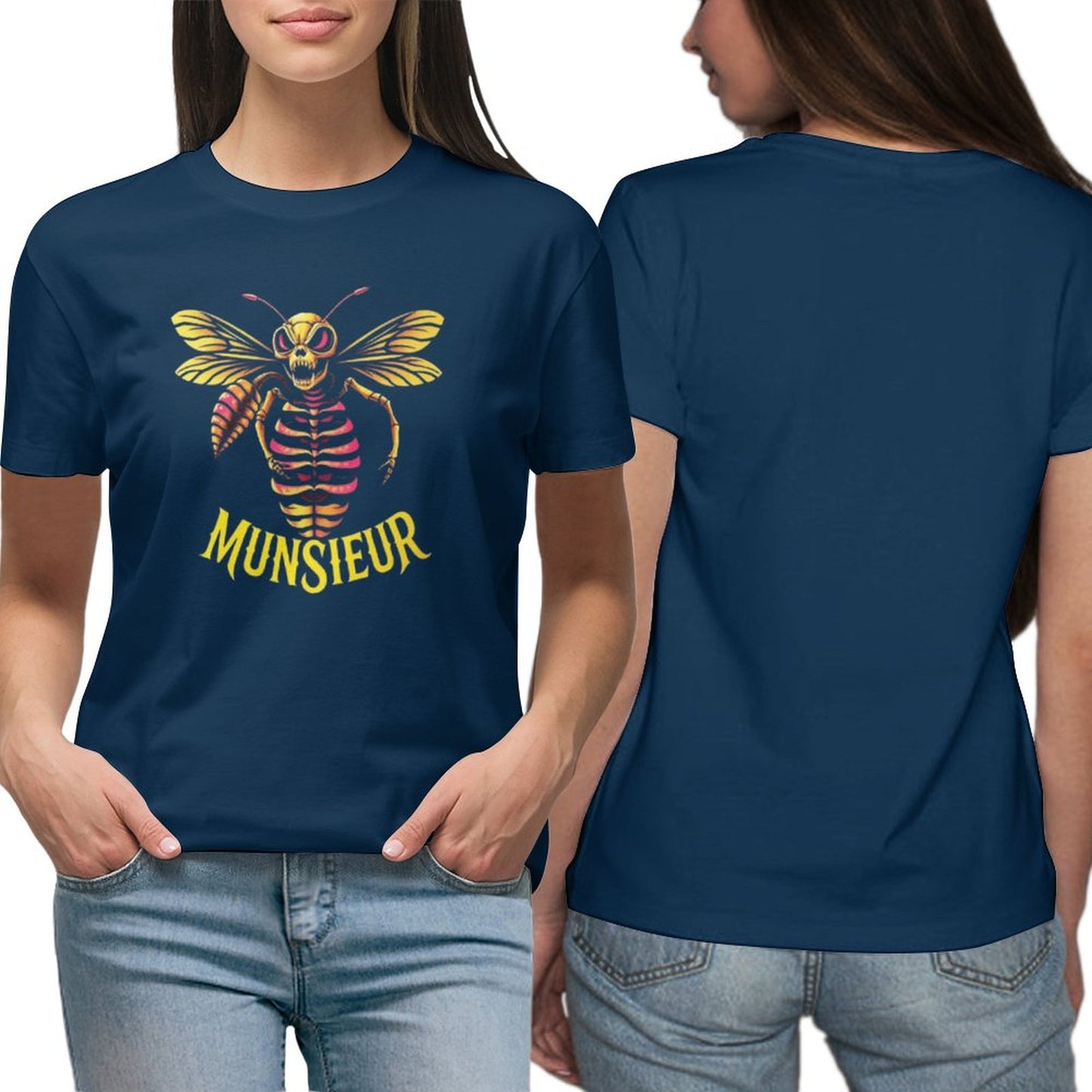 Women's Timeless Style with Munsieur Premium Women's T-Shirts - Munsieur