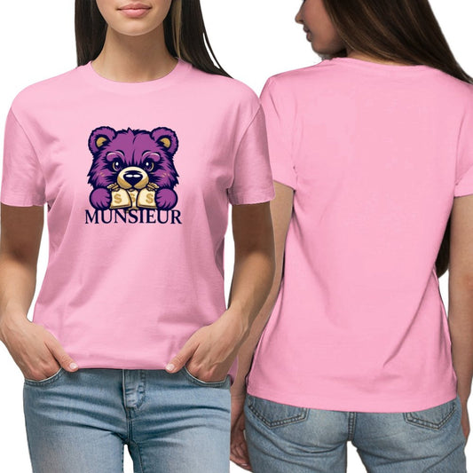 Munsieur T-Shirt for Women: The Ultimate Blend of Fashion and Fit for Her - Munsieur