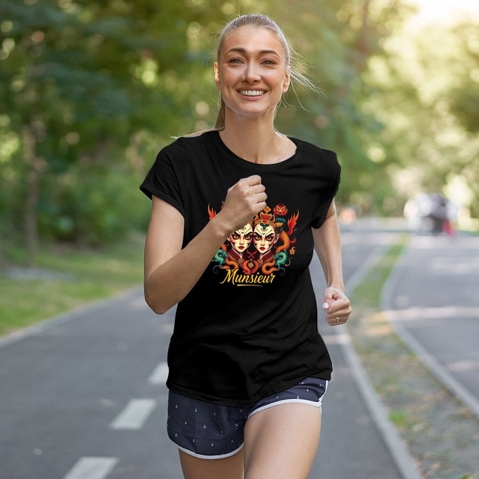 Munsieur T-Shirt for Women: Classic Comfort with a Contemporary Twist for Her - Munsieur