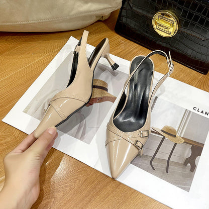 Women's Fashionable And Elegant Heels Sling Back Heels