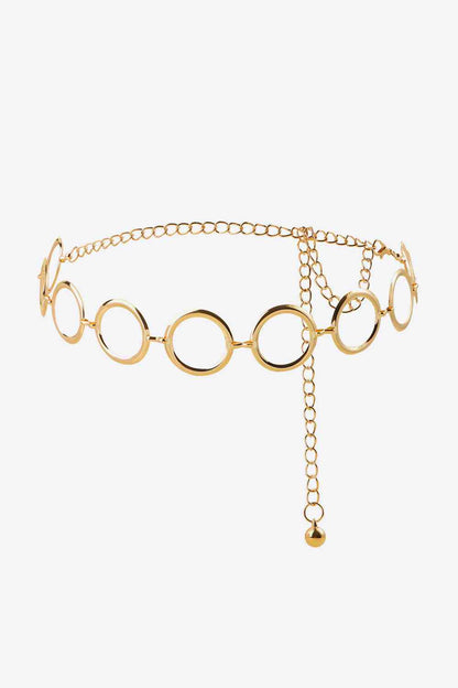 Circle Ring Chain Belt - Munsieur