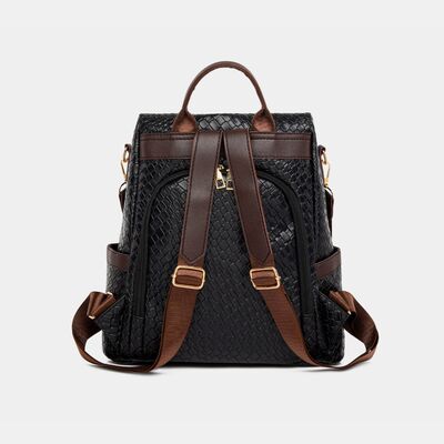 Stylish PU Leather Backpack for Everyday Adventures - Munsieur