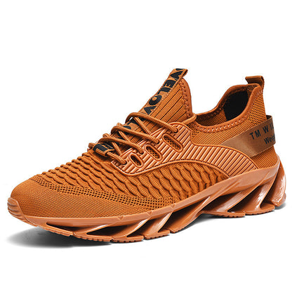 Fashion Blade Flying Woven Scale Trendy Sneakers - Munsieur