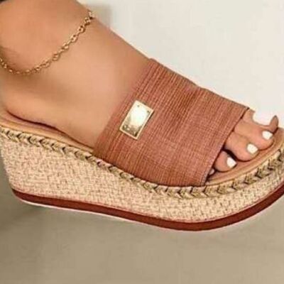 PU Leather Open Toe Sandals - Munsieur