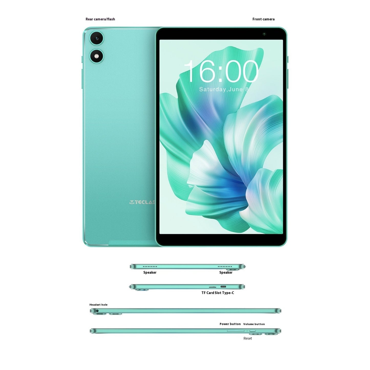 Android 13 Tablet 8-inch HD Eight-core Student Gear accessories 4GB 64GB
