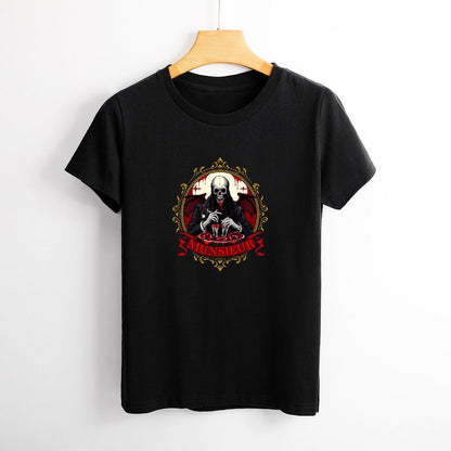 Women's Munsieur T-Shirt Valentine's Day Collection "Patron Q" Bleeding Love Collection