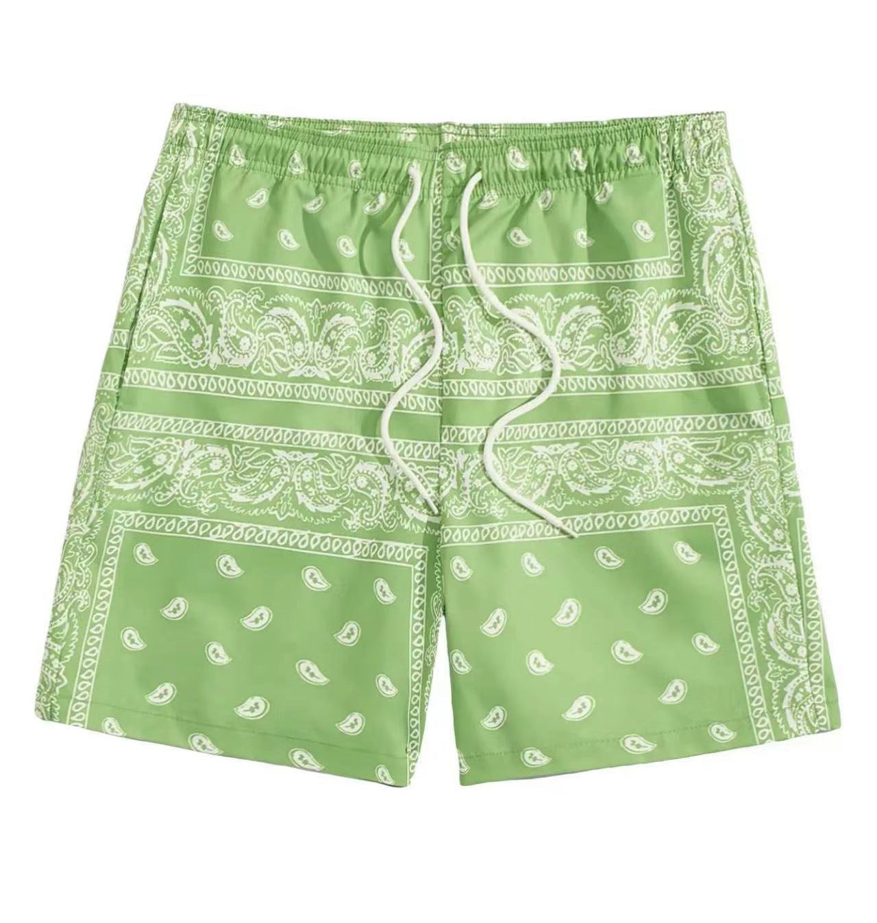 Graffiti 3D Casual Loose Assorted Men's Beach Shorts