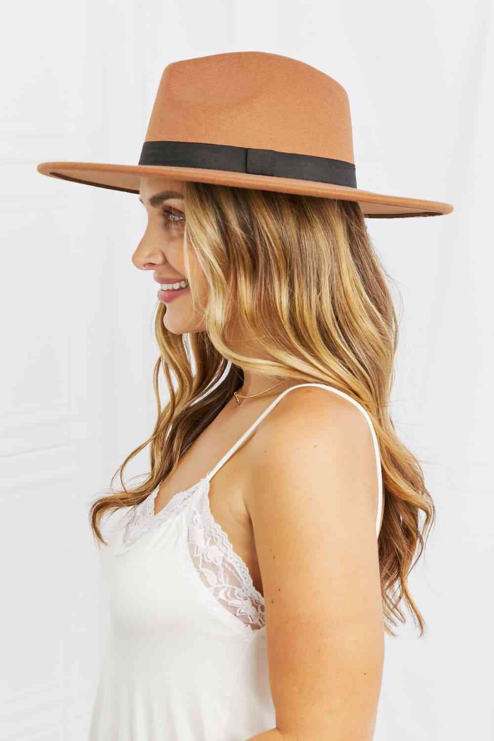 Fame Enjoy The Simple Things Fedora Hat - Munsieur