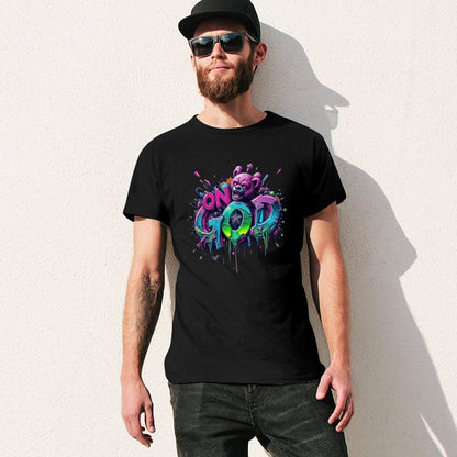 Men's Tee "On God" Streetwear Fashion Crown Co.👑