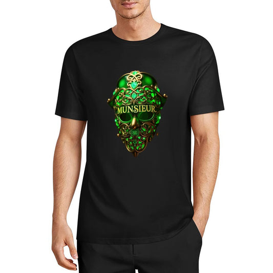 Munsieur St. Patrick's Day Collection "Skull of Clovernook" Tee for Men