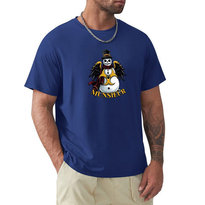 Men's Munsieur Christmas Tee Design "Atomic Snow"