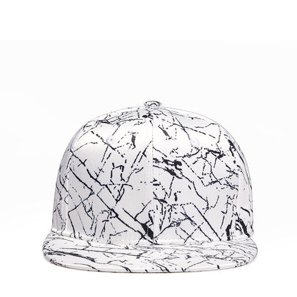 Hip-hop Hat Street Fashion Men And Women Lightning Pattern Sunshade Baseball