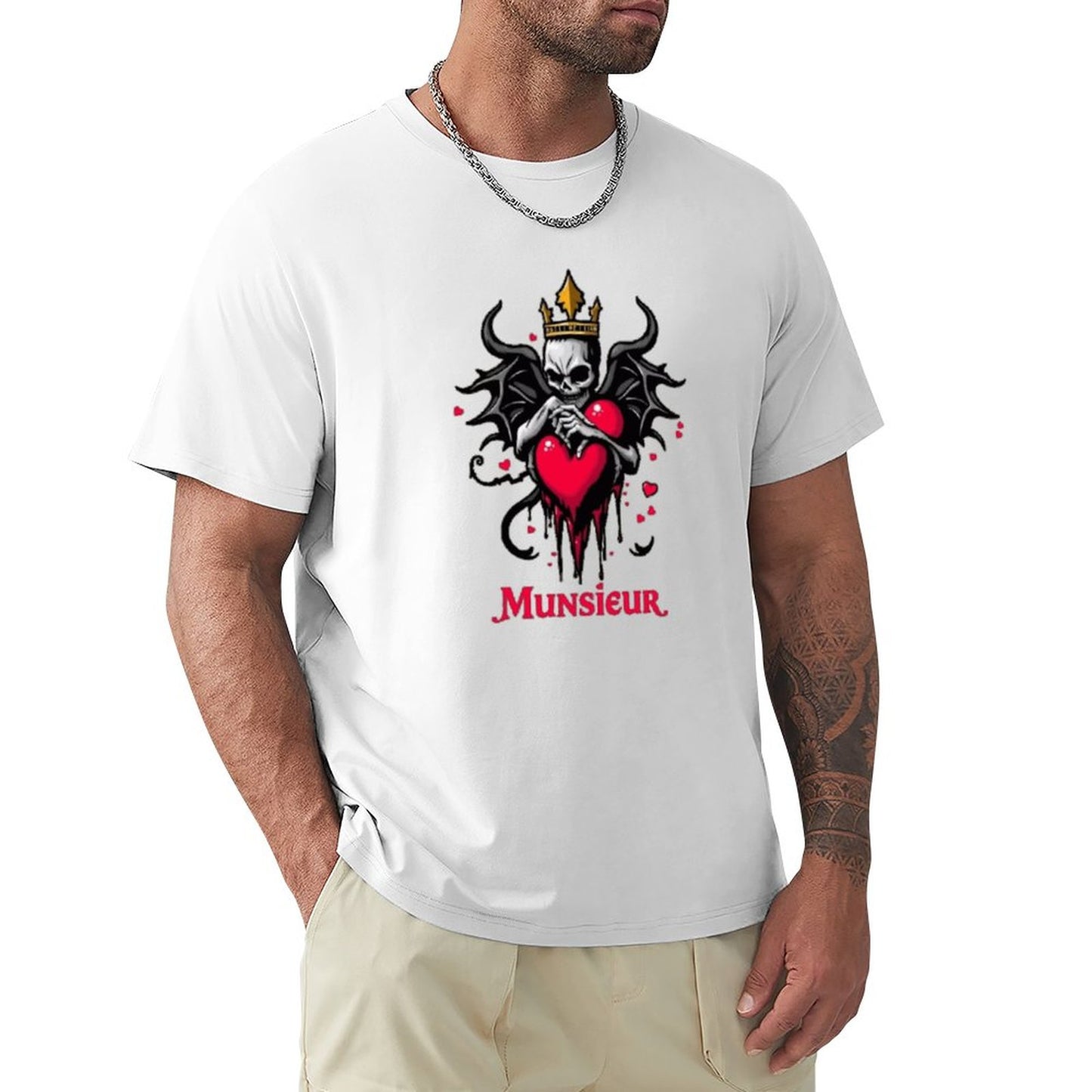 Munsieur Valentine's Day Collection "King of " Tee for Men