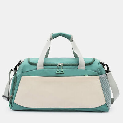 Oxford Cloth Multi Pockets Adjustable Strap Travel Bag - Munsieur