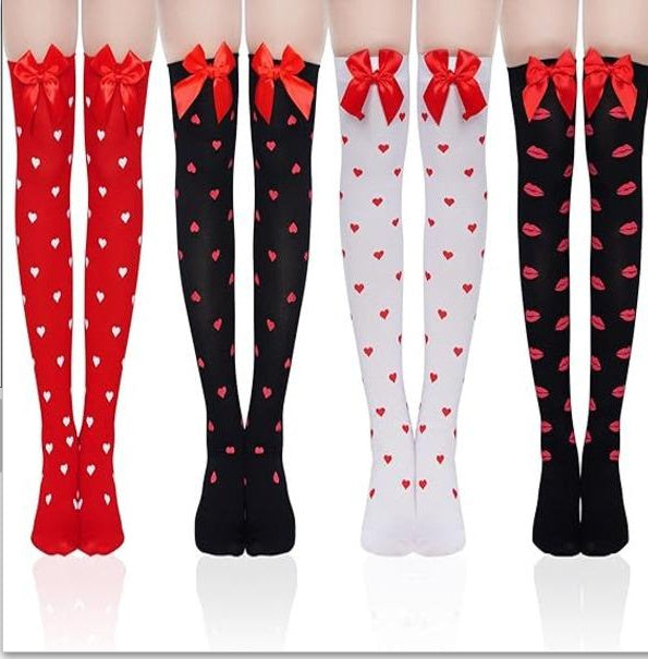 Romantic Date Long Tube Thigh Leg Beauty Over Knee Socks