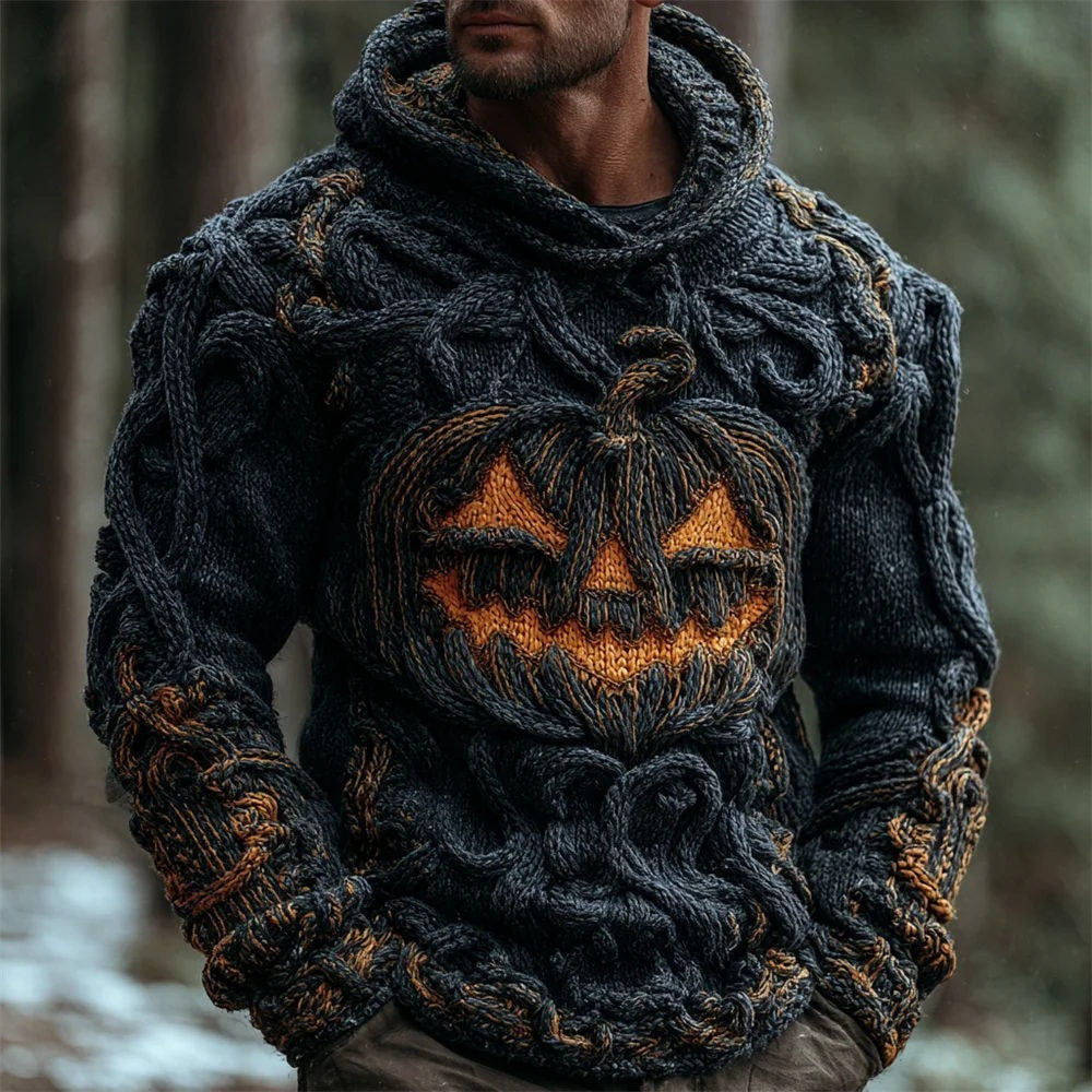 Halloween Pattern Unisex Sweater Hoodie 3D Print