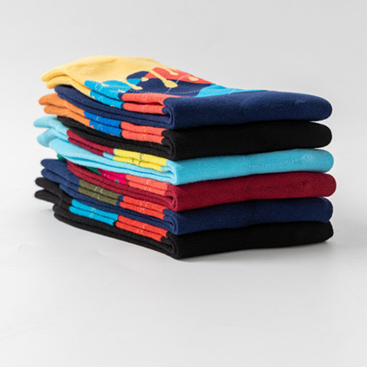 Long Happy Socks Trendy Casual - Munsieur