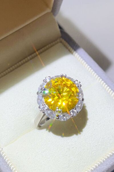 5 Carat Moissanite 925 Sterling Silver Ring - Munsieur