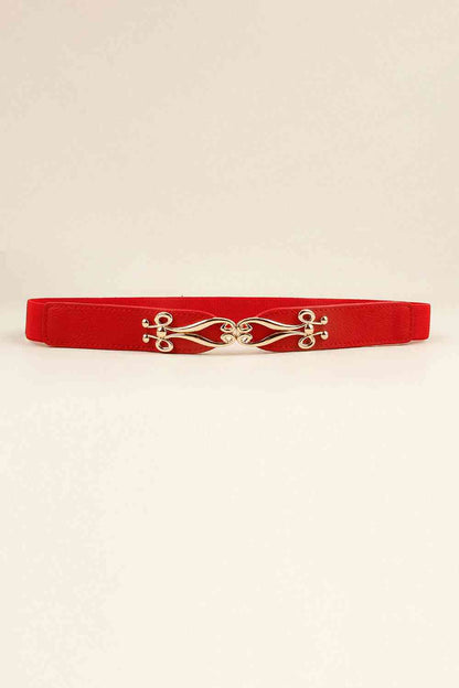 Alloy Buckle Elastic Belt - Munsieur